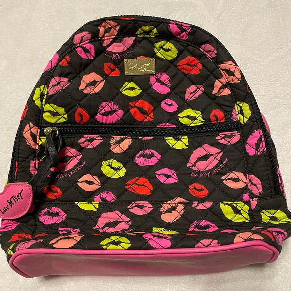 Betsey Johnson Quilted Backpack - Picture 7 of 12